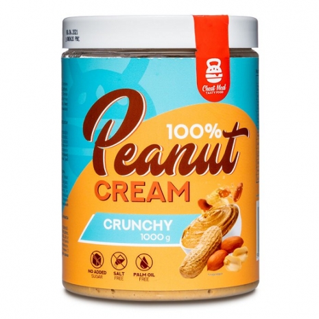 100% Peanut Butter Crunchy 1000g 